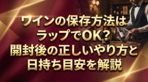 ワインの保存方法はラップでOK？開封後の正しいやり方と日持ち目安を解説