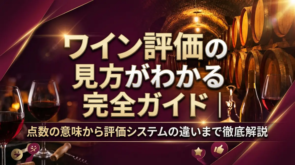 ワイン評価の見方がわかる完全ガイド｜点数の意味から評価システムの違いまで徹底解説