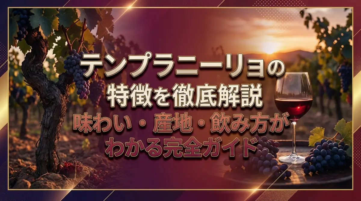 テンプラニーリョの特徴を徹底解説｜味わい・産地・飲み方がわかる完全ガイド